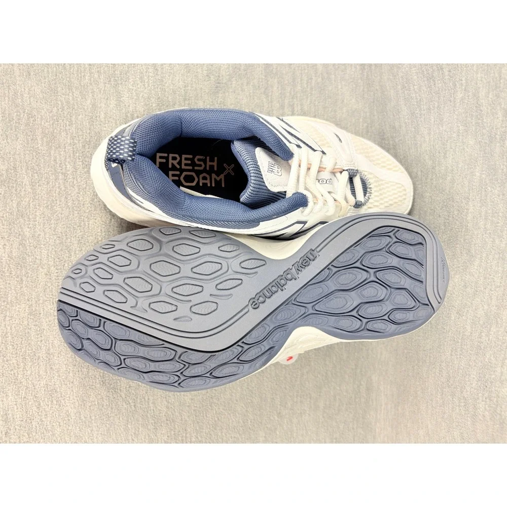 New Balance Fresh Foam X 1007 Tennis Sneakers Womens 8.5 W White Blue Pickleball